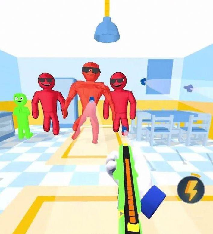 钉枪射劫匪游戏