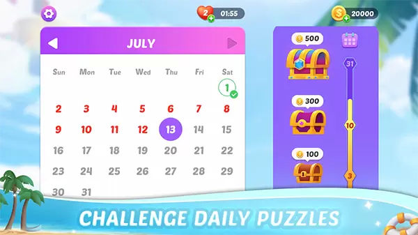 匹配图块风景游戏