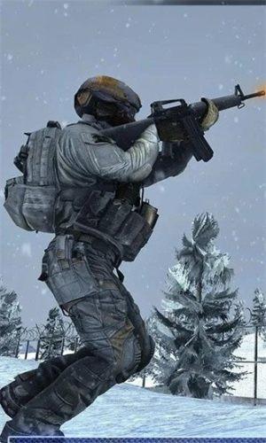 狙击手冬日吃鸡枪战游戏