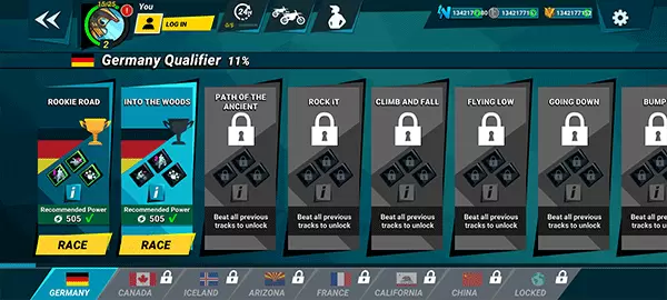 疯狂技能越野摩托车3 