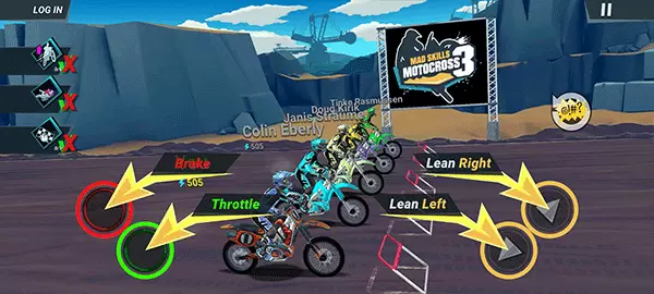 疯狂技能越野摩托车3 