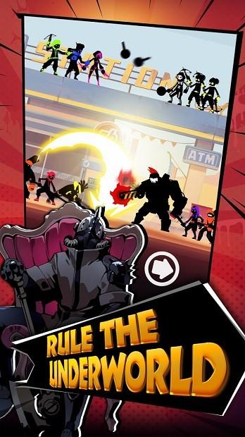 帮派小队火柴人