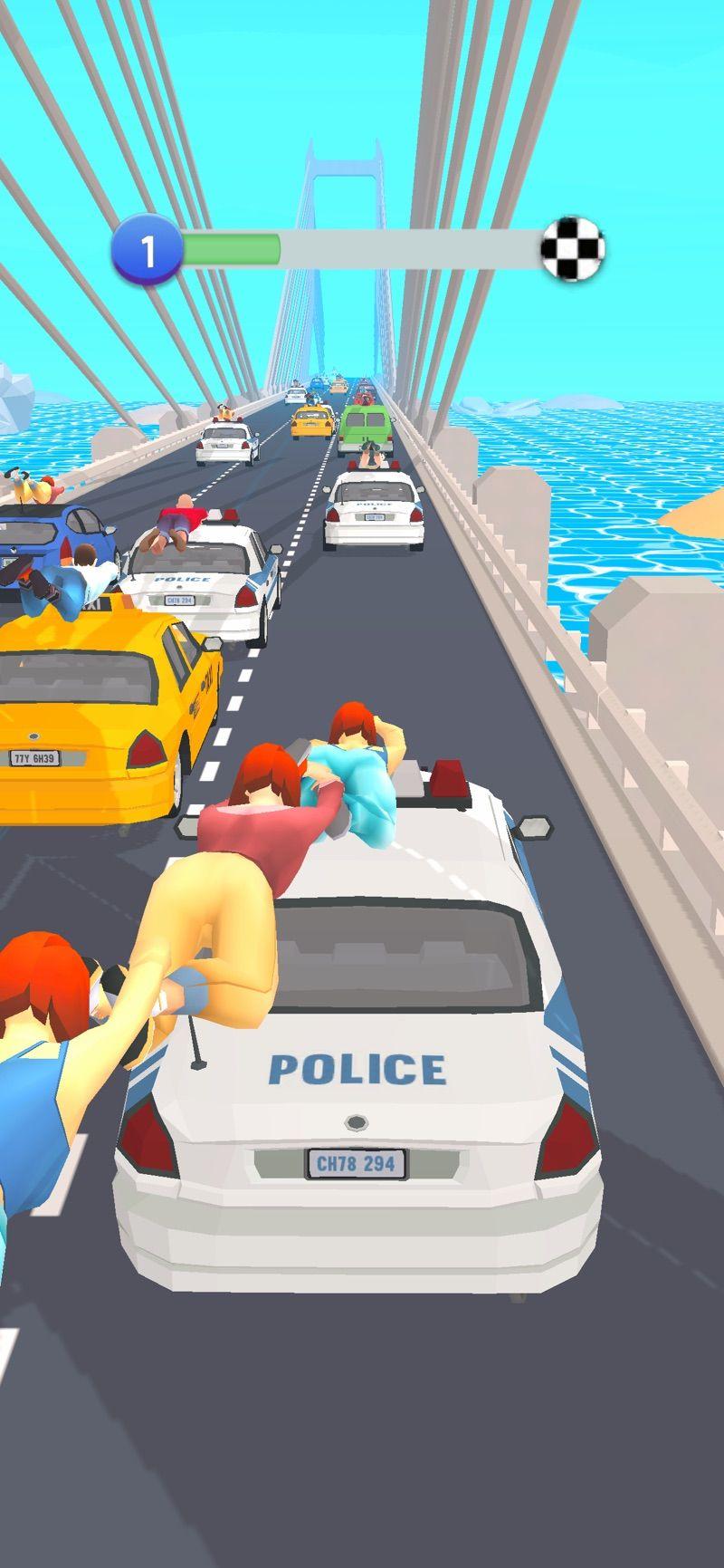 车顶逃生3D游戏