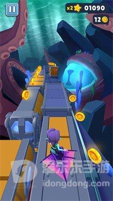地铁跑酷水下城