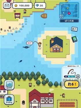 像素钓鱼生活游戏