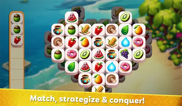 瓷砖狂热匹配与设计游戏