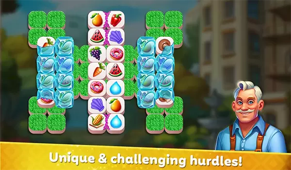 瓷砖狂热匹配与设计游戏