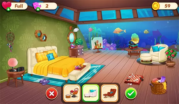 瓷砖狂热匹配与设计游戏