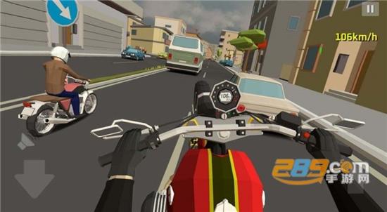 街头摩托自由驾驶