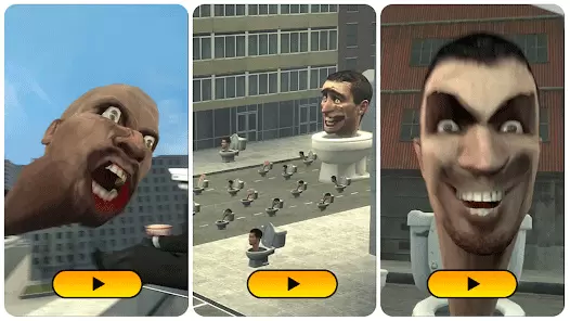 马桶人vs监控人游戏