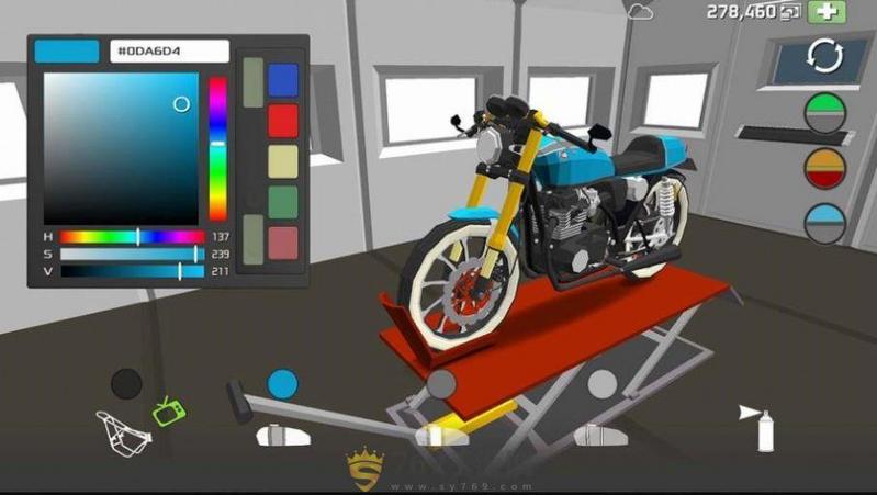 街头摩托自由驾驶