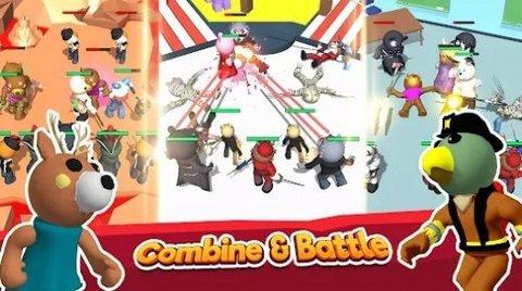 合并彩虹小猪末期游戏