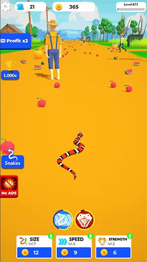 空闲蛇世界游戏