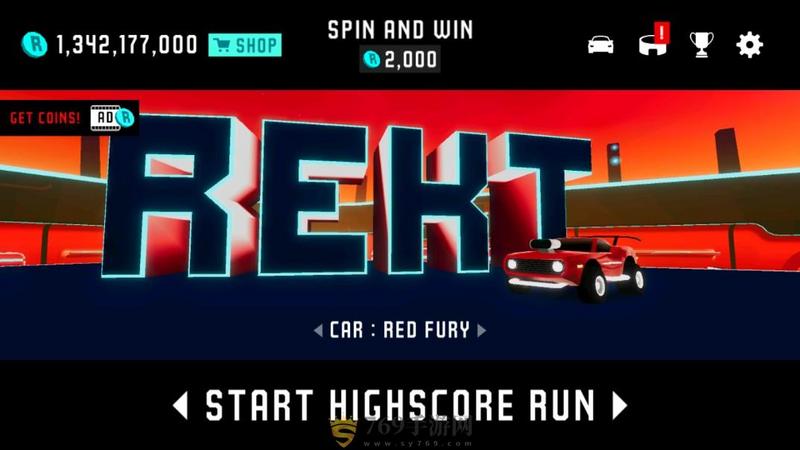 雷克特特技赛车