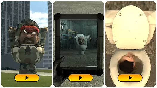 马桶人VS监控人正版