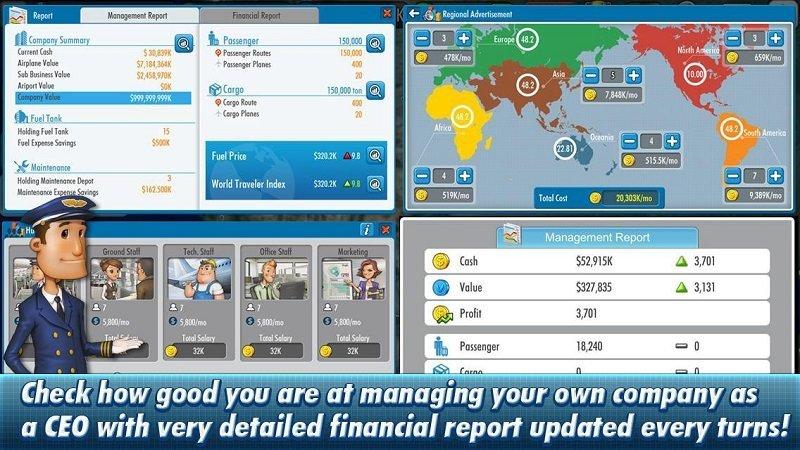 航空大亨4无限金币版