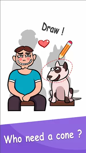 绘制拼图画出缺失部分游戏