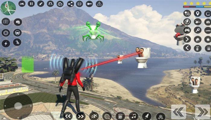 厕所怪物黑帮游戏