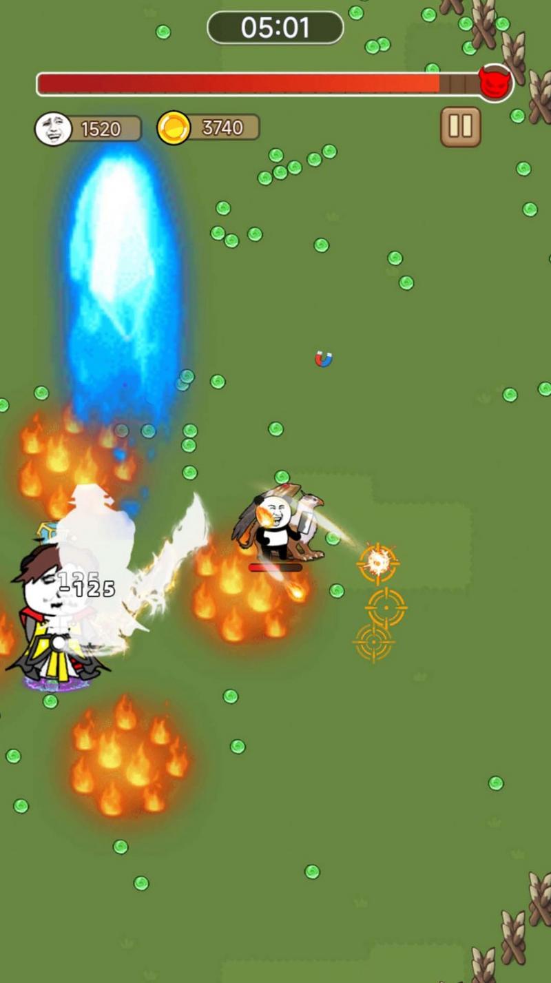 表情包割草大作战游戏