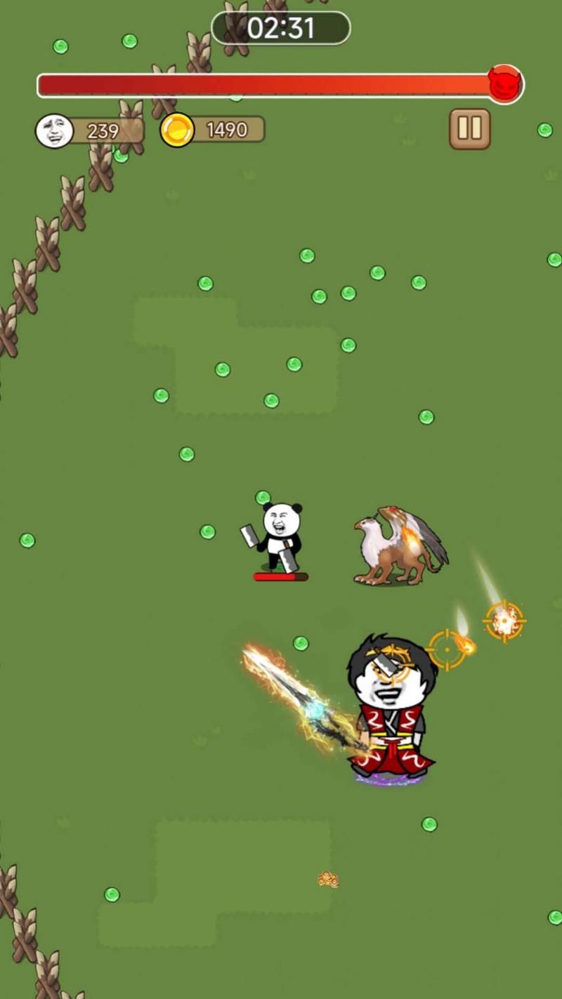 表情包割草大作战游戏