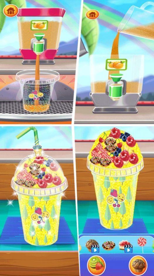 甜心公主冷饮店游戏