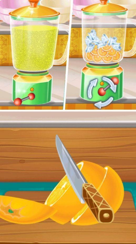 甜心公主冷饮店游戏