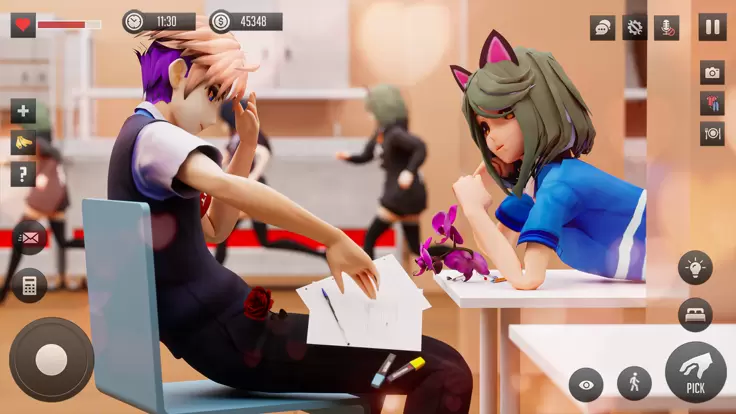 动漫女孩爱情故事模拟器