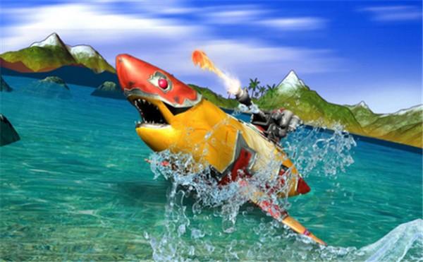 机械鲨鱼模拟器