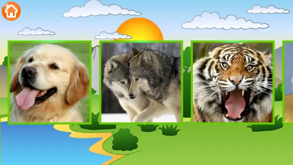 宝宝拼图识动物