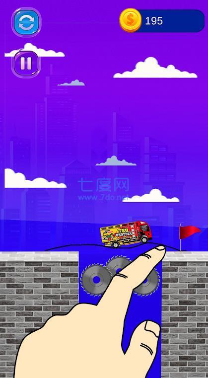 卡车奥伦绘图驾驶