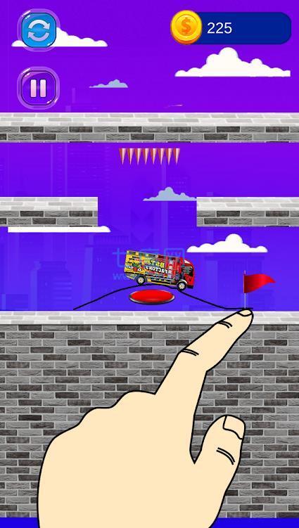 卡车奥伦绘图驾驶