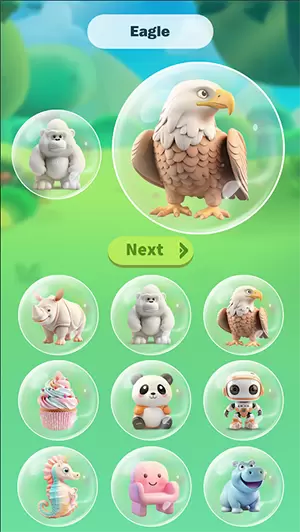 AI合并动物混合大师游戏