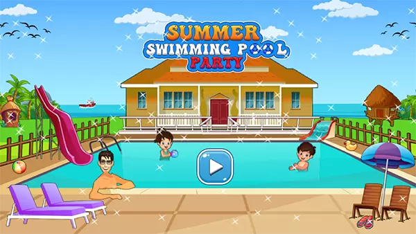 夏季泳池派对游戏