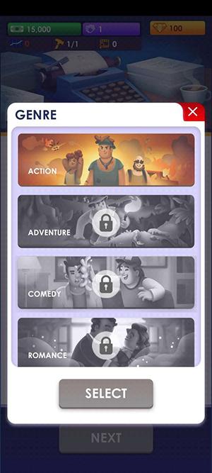 放置电影制片人大亨游戏