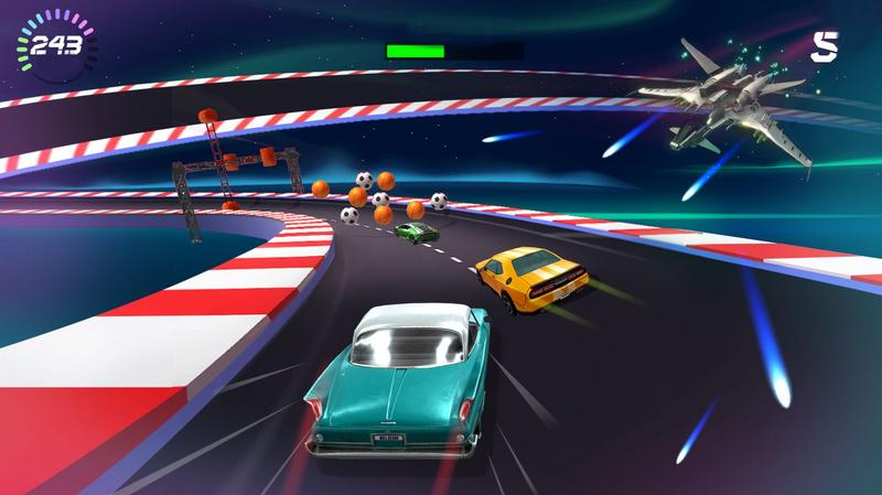 俯冲火箭飞车手游