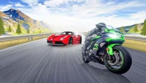 交通摩托车比赛