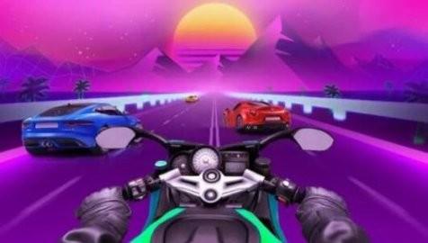 交通摩托车比赛