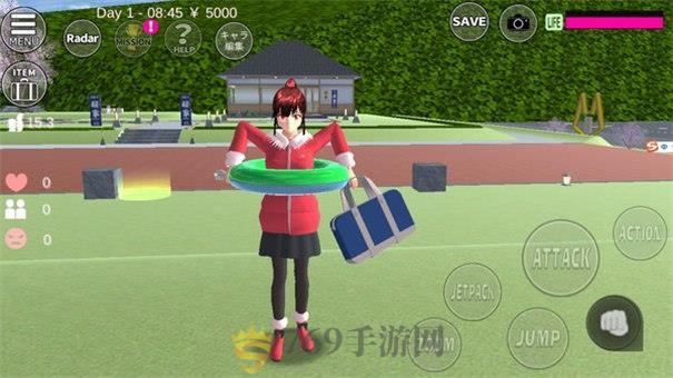 樱花校园模拟器高马尾