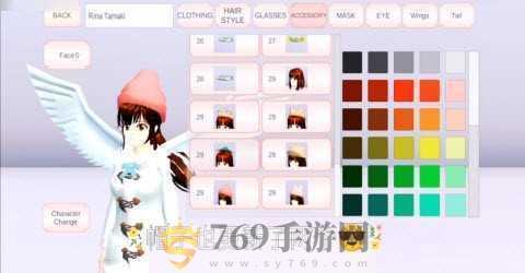 樱花校园模拟器高马尾