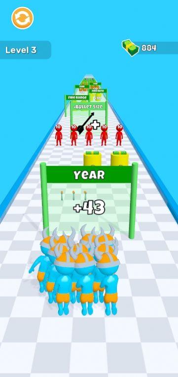 克隆军射击跑酷手游