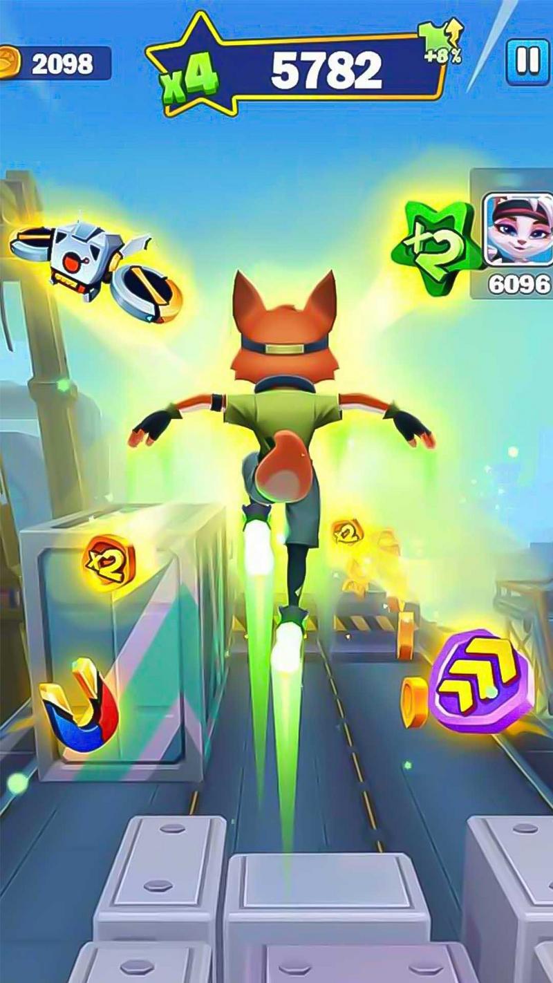 疯狂动物城跑酷最新版