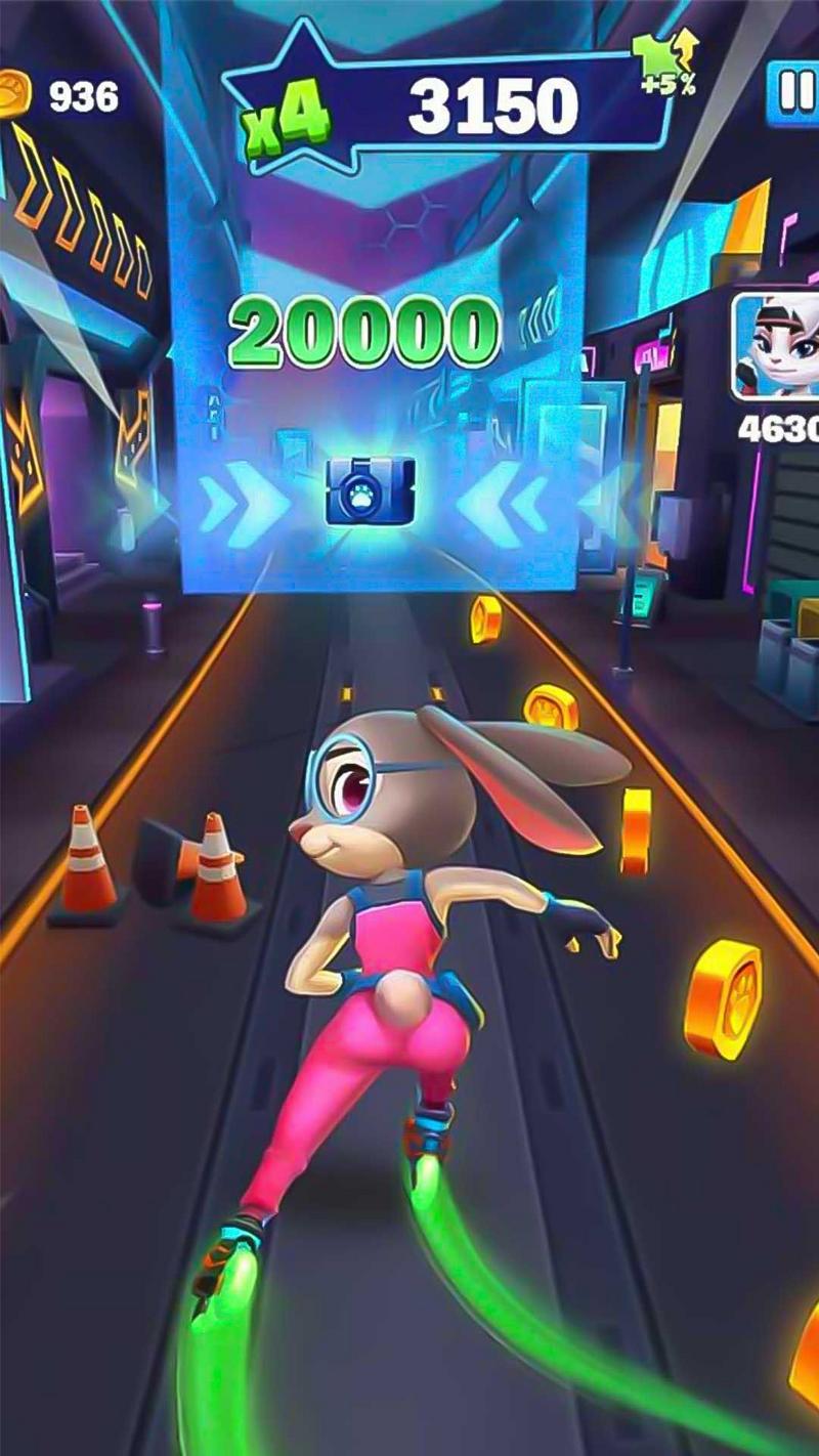 疯狂动物城跑酷最新版