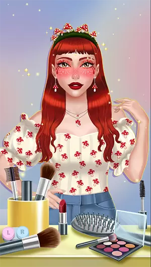 表情符号化妆游戏