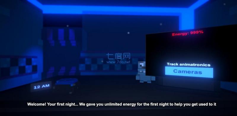 蓝色宠物的夜晚Fi