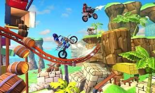 现代摩托车特技赛车游戏中文版