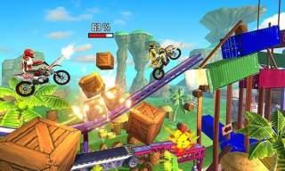 现代摩托车特技赛车游戏中文版