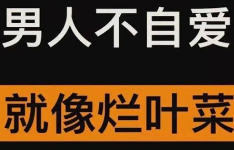 男人不自爱就像烂叶菜是什么梗网络用语