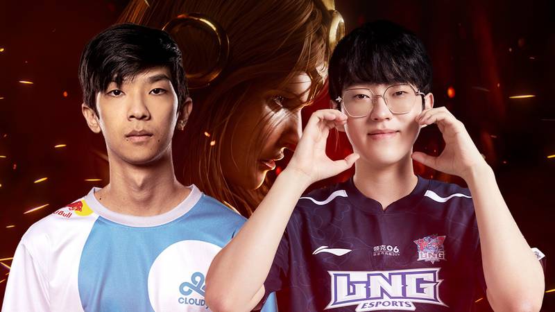 英雄联盟S13瑞士轮第2日 C9 VS LNG