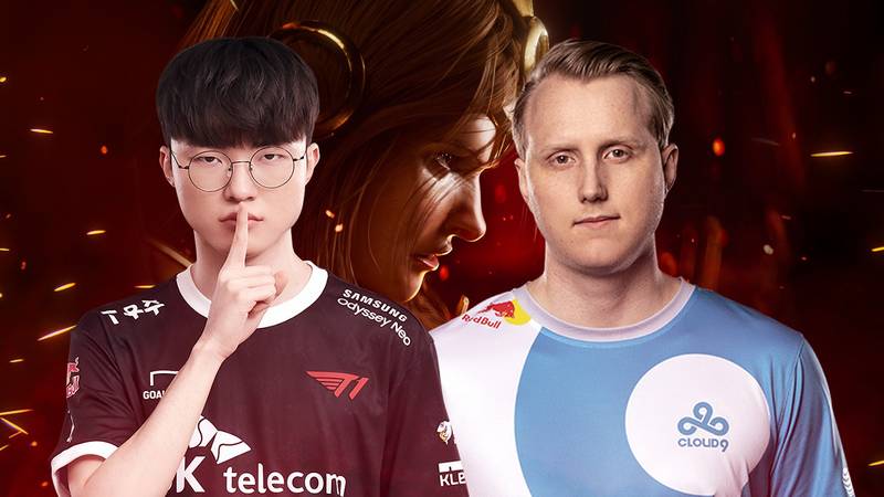 英雄联盟S13瑞士轮第四日 T1 vs C9