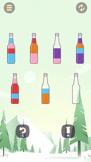 漂流瓶排序游戏